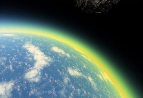 planète couche d'ozone